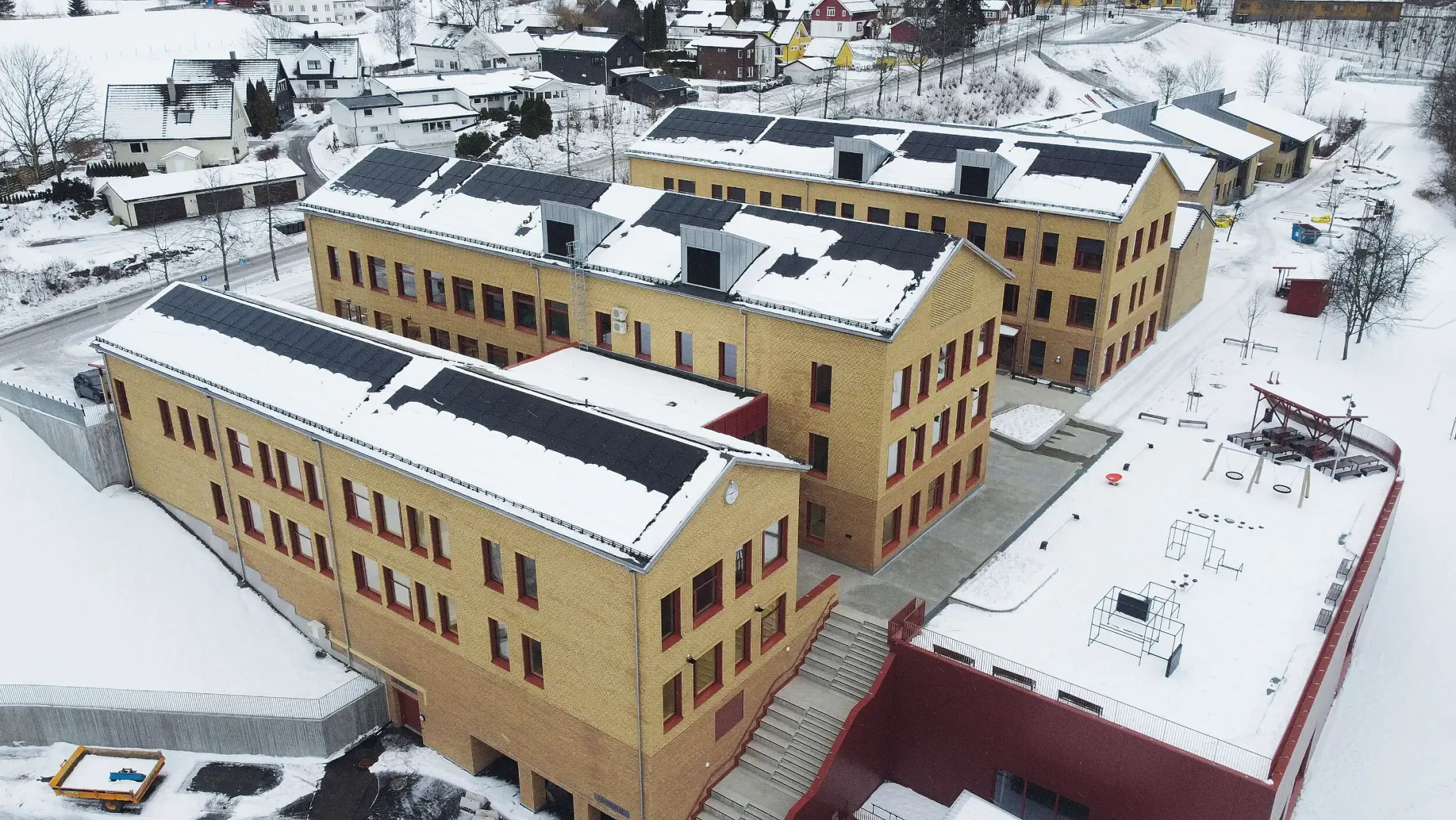 Hvalstad skole – bilde fra prosjektet