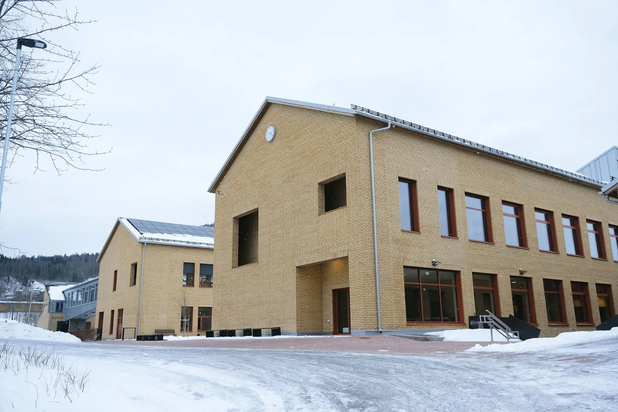 Hvalstad skole – bilde fra prosjektet